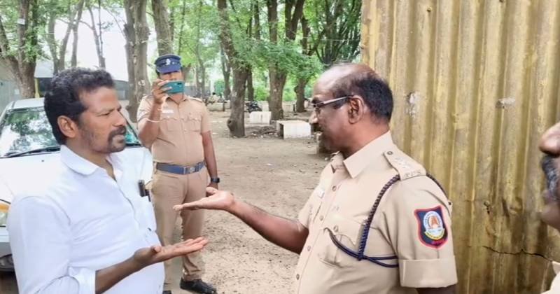 பாக்கெட் சாராய விற்பனை தொடர்பான நடவடிக்கை – தமிழக புதுச்சேரி போலீசார் மோதல்!