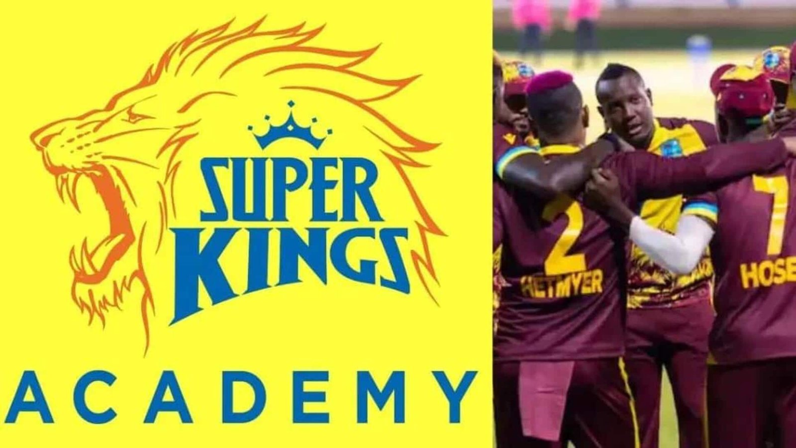 WI இன் கிரிக்கெட் வீரர்களுக்கான பயிற்சி முகாமை நடத்தும் CSK அகாடமி