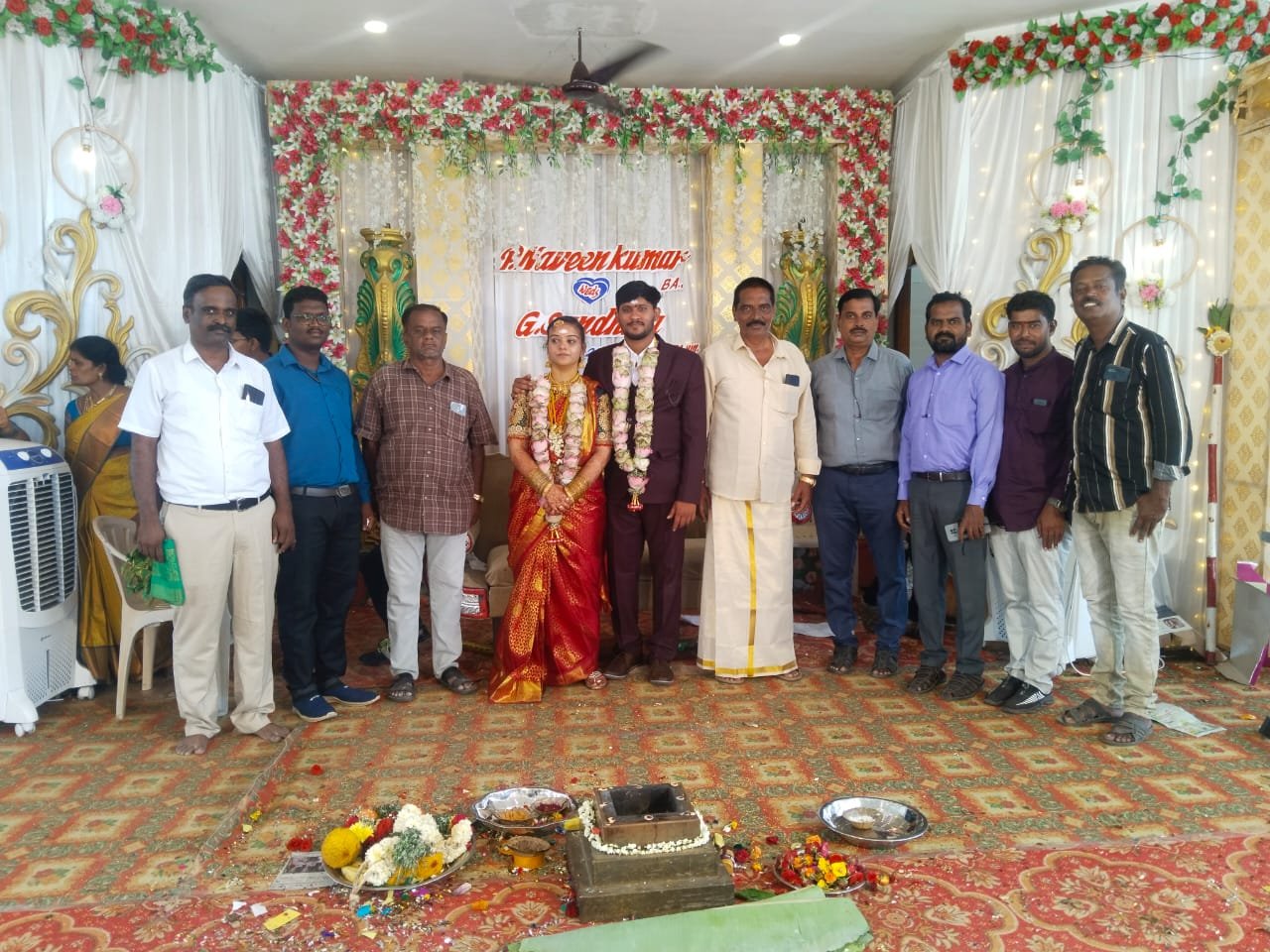 மூத்த செய்தியாளர் சி.பி.குருசாமி அவர்களின் இல்ல திருமண விழா