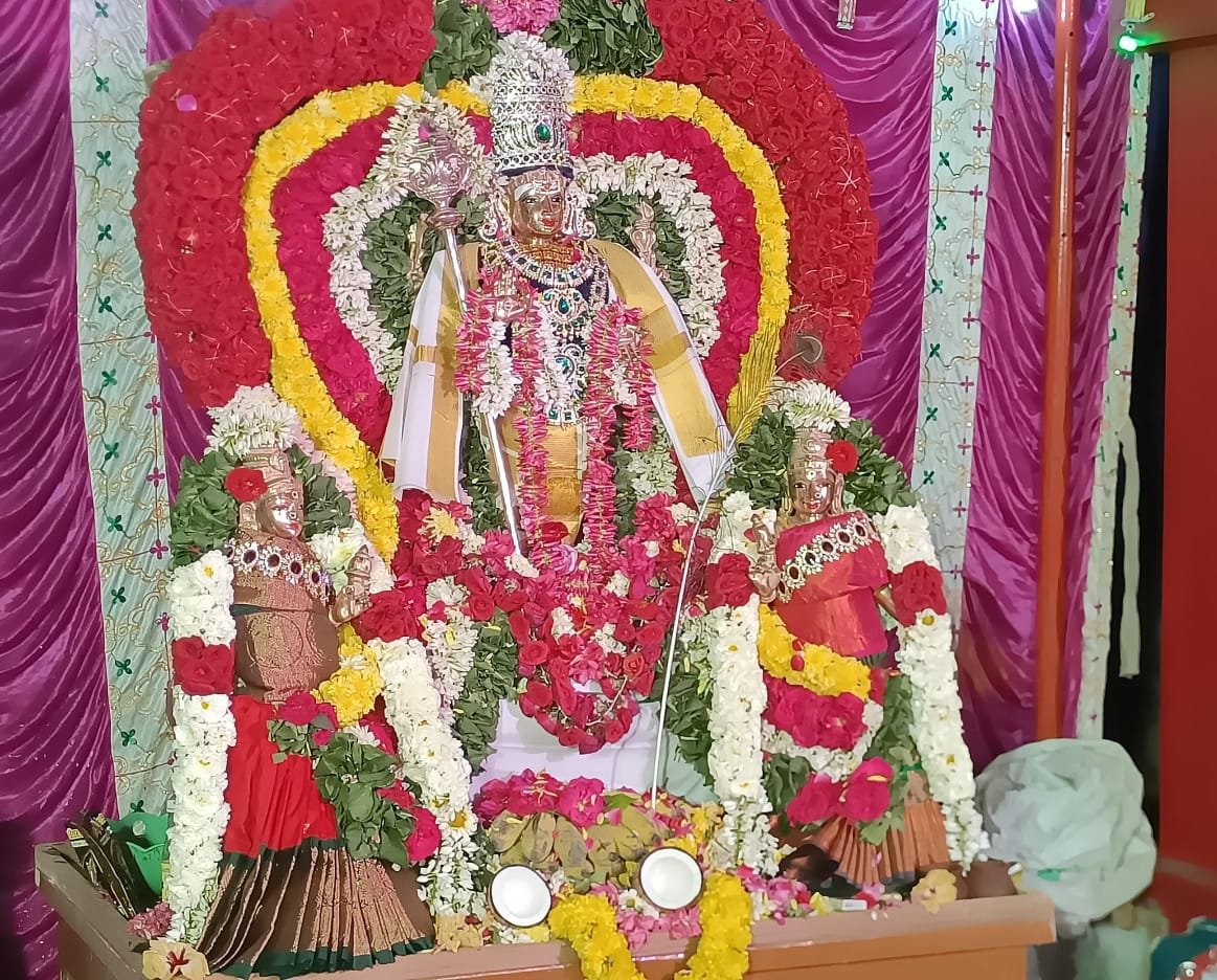 முருகப்பெருமானுக்கு சிறப்பு அலங்காரம்