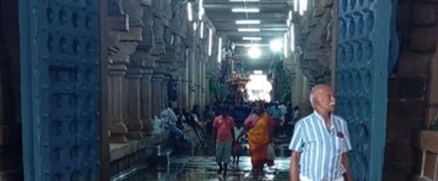 திருச்செந்தூர் பகுதியில் தொடர் மழை: கோயிலில் மழைநீர் புகுந்தது!