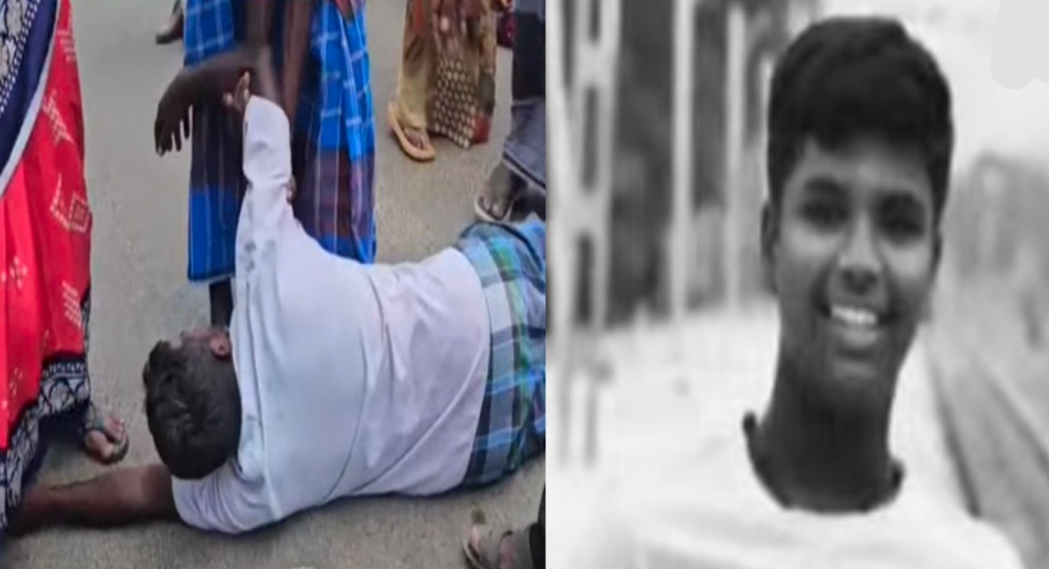 சிவகங்கை மாவட்டம் திருப்புவனம் அருகே 11ம் வகுப்பு மாணவன் தற்கொலை: உடலை வாங்க மறுத்து உறவினர்கள் சாலை மறியல்