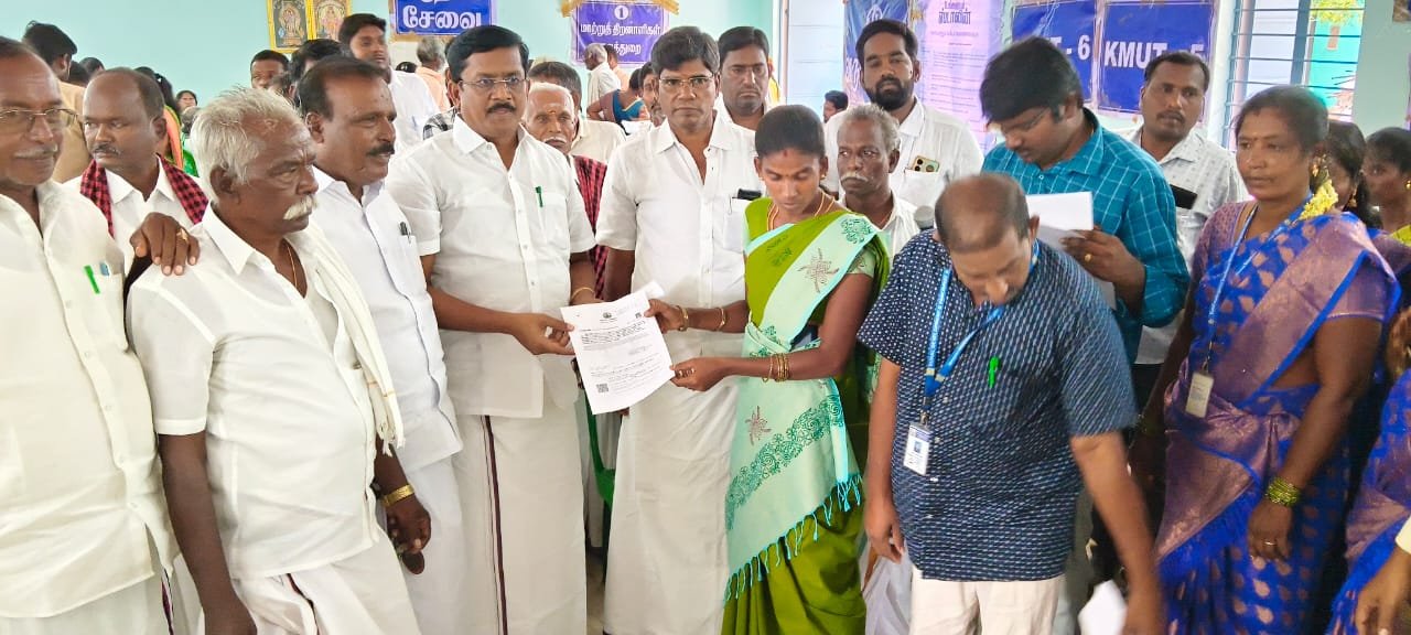 உங்களுடன் ஸ்டாலின் முகாம் நடைபெற்றது